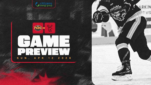 FUEL ROUND OUT WEEKEND AGAINST IOWA